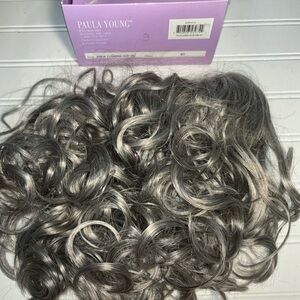 Paula Young Flowing Hair Clip On Approximately 12" Gray Color 51 Style A3314
New